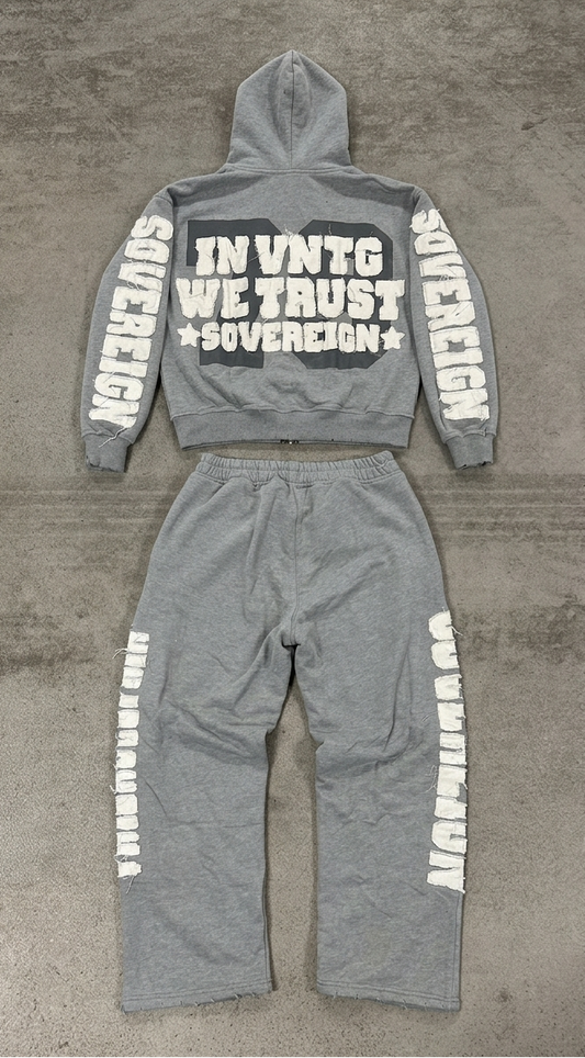 Built From Nothing Set (Grey)