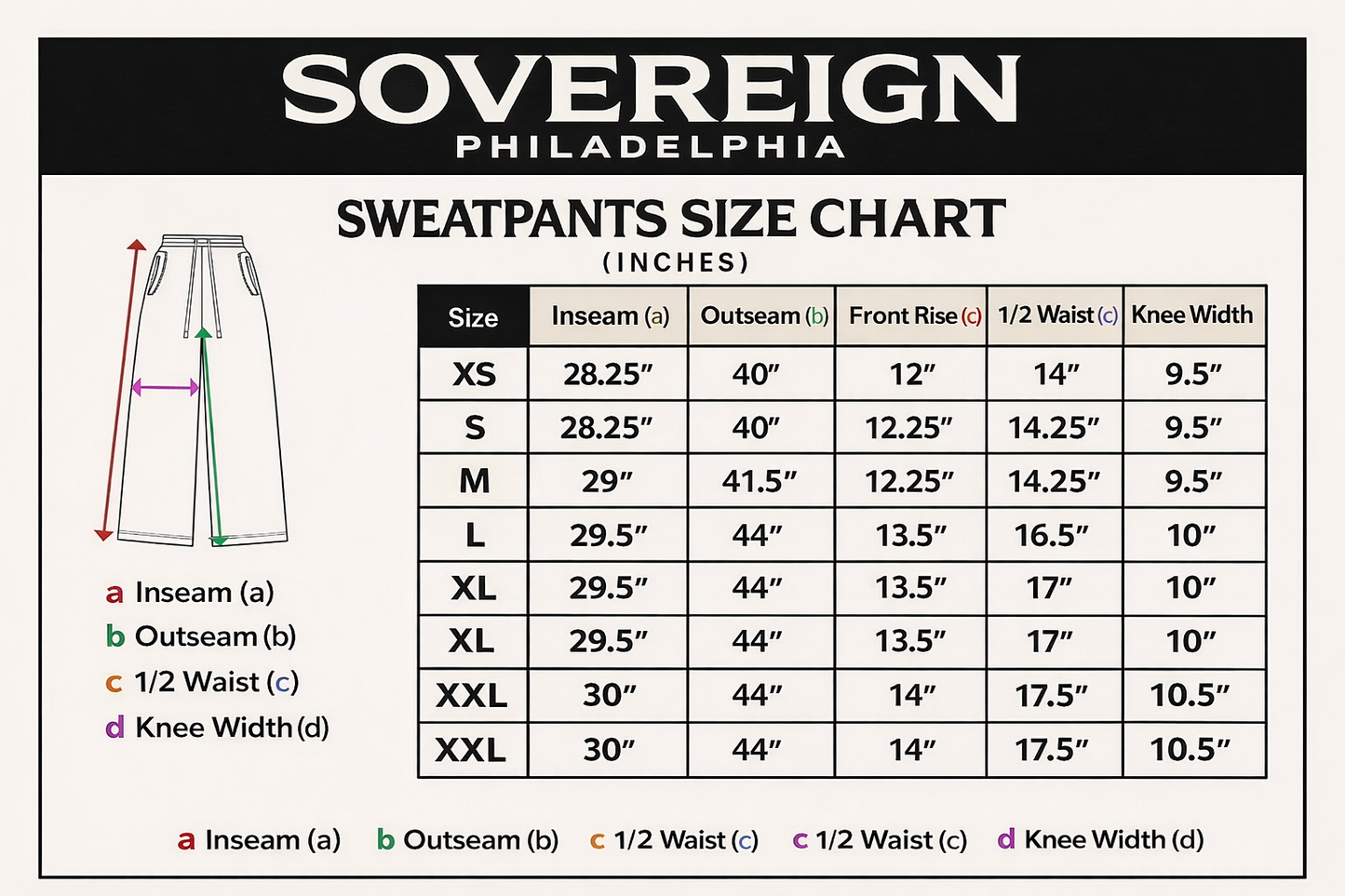 Rosa Sovereign (sweats)