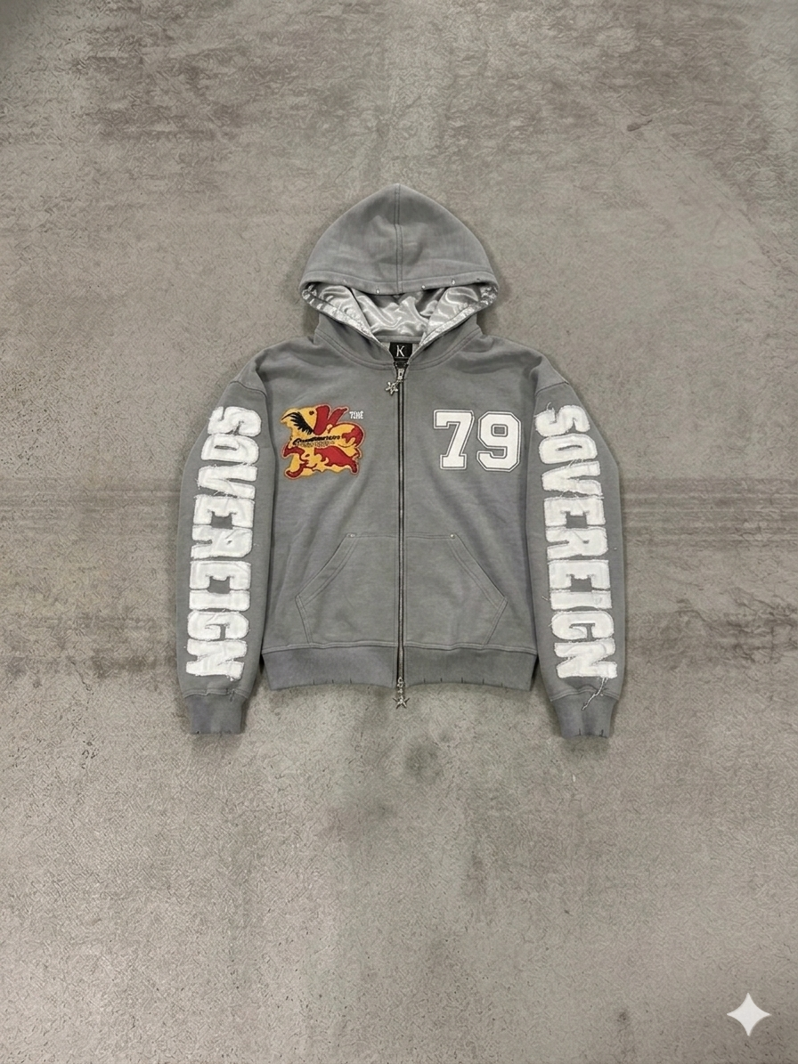 Built From Nothing Hoodie (Grey)