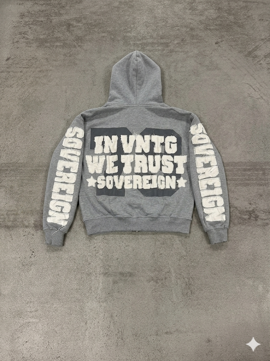 Built From Nothing Hoodie (Grey)