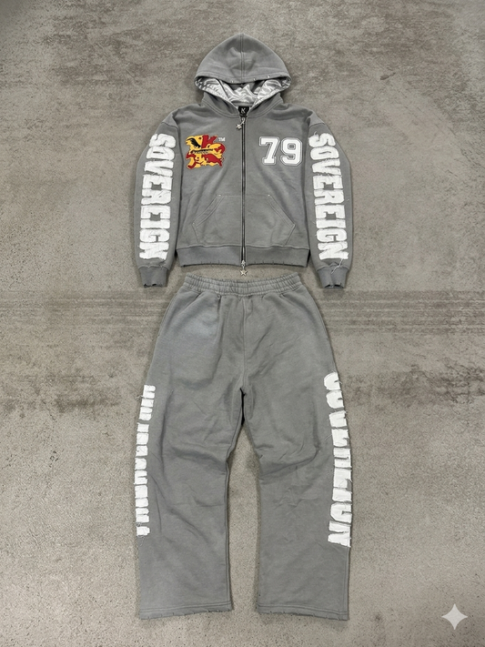 Built From Nothing Set (Grey)