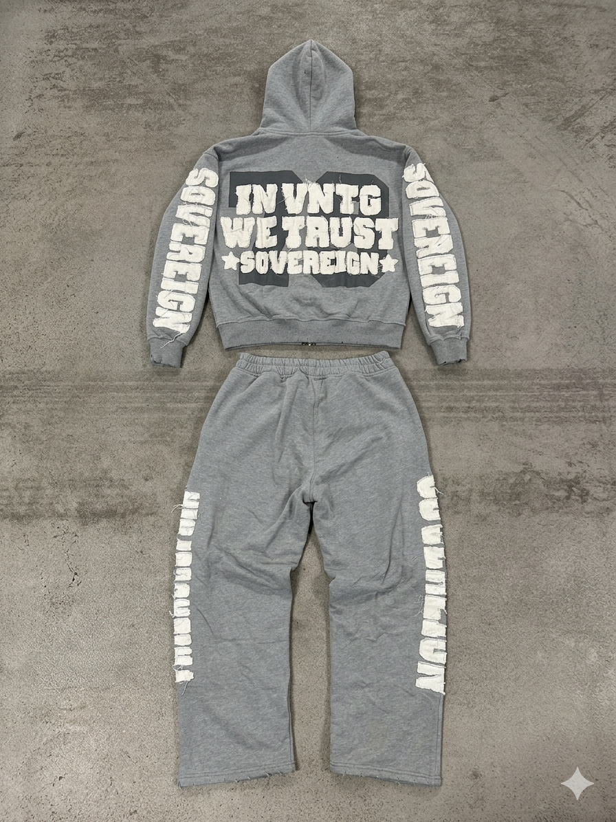 Built From Nothing Set (Grey)