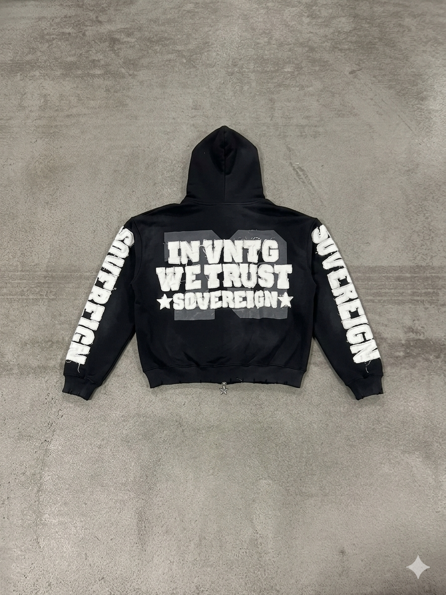 Built From Nothing Hoodie (Black)